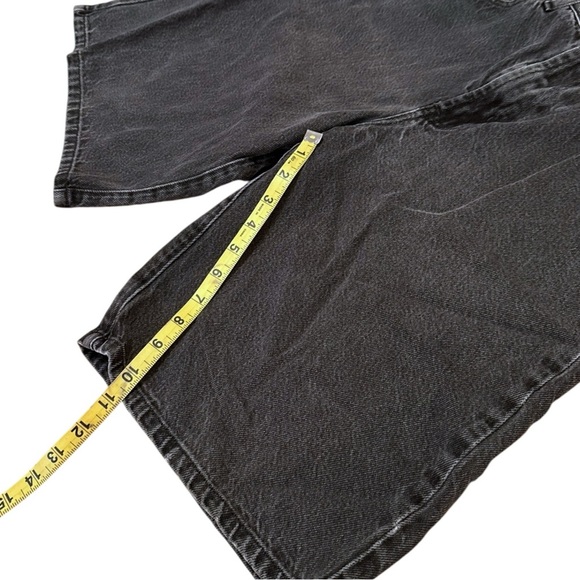 Guess Jeans USA Vintage Gray Shorts Pockets Size 30 Triangle Long 10” Y2K 90s - Picture 6 of 10